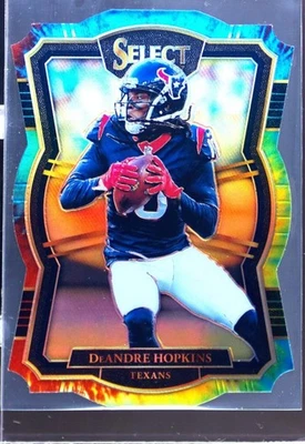 2017 Select DeAndre Hopkins Tie Dye /25 #186 Texans - Image 1 of 2