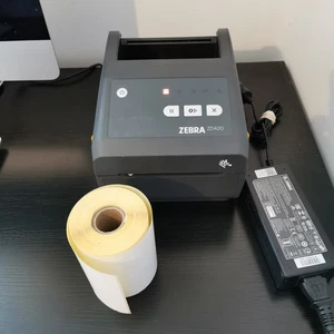 Zebra ZD420 203dpi Direct Thermal Printer Barcode Shipping Label inc Labels - Picture 1 of 16