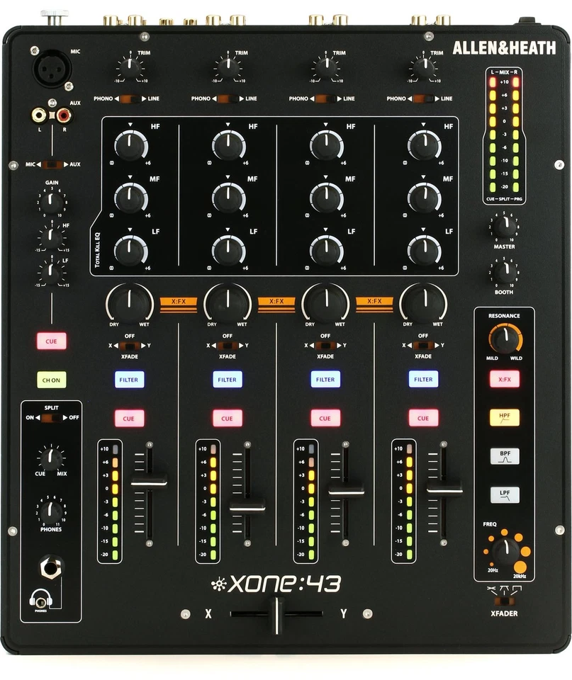 Allen & Heath Xone:43 4-channel DJ Mixer - Image 1 of 1