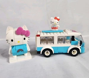 Hello Kitty Surf Van Build Set Building Blocks w/Figure - Picture 1 of 7