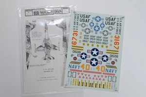 Microscale 1/32 USN USAF F-5E Agressors Decal - 32-44 - Bild 1 von 2