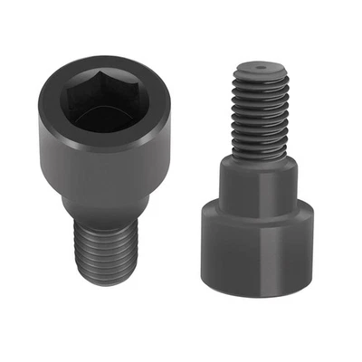 Kit de pernos hexagonales de 2 piezas para barras olímpicas, barras de rizo, barras de tríceps, barras de mancuernas Foto 1 de 4