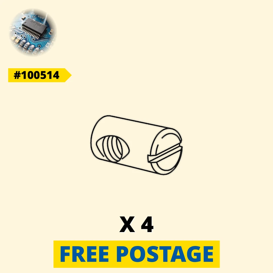 4 x IKEA Cross Dowel Barrel Nuts 100514 SUNDVIK MYDAL HASSELVIKA [Slovakia] - Image 1 of 1