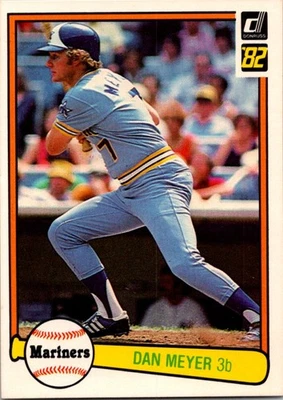 1982 Donruss #176 Dan Meyer - Image 1 of 2