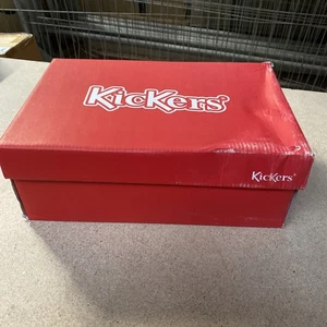 Kickers Boys Shoes Black Kids School Lace Up Leather Fragma Size EU 37 - Picture 1 of 8