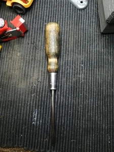 Rare Stanley No 20 Hurwood Flat Screwdriver Made in Canada NM Condition - Bild 1 von 2