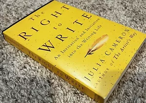 Brand New The Right to Write An Invitation and... Julia Cameron Trade Paperback - Picture 1 of 3