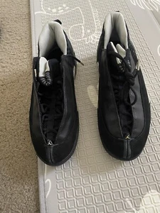 Nike Air Jordan XV 15 basse nere argento metallizzato nuove con scatola OG 2000 taglia 10,5 - Foto 1 di 13