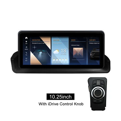 10.25'' Bildschirm For BMW 3er E90 E91 Android Auto Carplay Autoradio GPS LHD - Bild 1 von 4