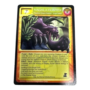 Magi Nation Duel - BAGALA HUNTER - Paradwyn Dream Creature - Jungle Stalker - Picture 1 of 10