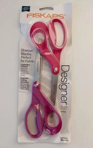 Fiskars 01-005660 2pc 8" Designer Scissor Set (random colors) - Picture 1 of 3
