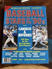 BASEBALL STARS OF THE '90S CANSECO AND JEFFRIES, SPRING 1989 EDITION