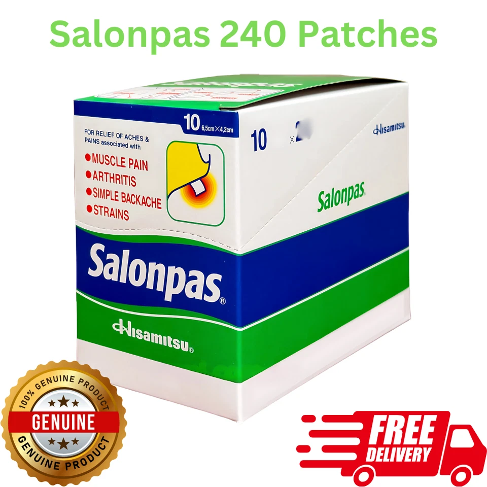Salonpas Pain Relief Patch - 20 Patches