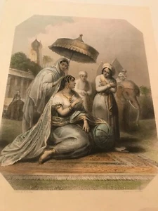 Antiker Druck Ceylon The Faithless Malay 1839 - Bild 1 von 4