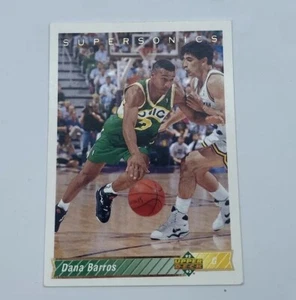 1992-93 Upper Deck #275 DANA BARROS Seattle SuperSonics  - Picture 1 of 2