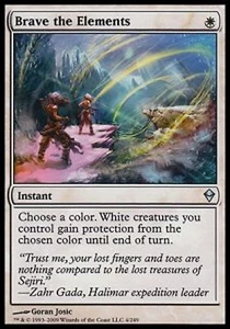 *MRM* FR/VF 4x Braver les Elements - Brave the Elements MTG Zendikar - Bild 1 von 1