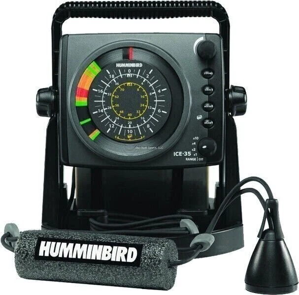 Humminbird Fishing 3-Color Dual Beam ICE-35 Flasher w/7Ah Battery 407020-1 - Image 1 of 3