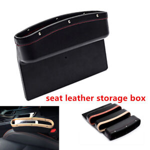 Car Auto Interior Seat Crevice Storage Box Seat Gap Pocket Organizer Functions