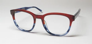 ORIGINAL PINGUIN THE CLARENCE ROT TONFARBEN ÜBERGROßES GESTELL DESIGNER BRILLE - Bild 1 von 4