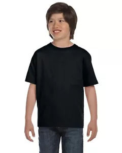 Gildan Youth DryBlend® 5.5 oz. 50/50 Polyester Cotton T-Shirt G800B XS-XL - Picture 1 of 38