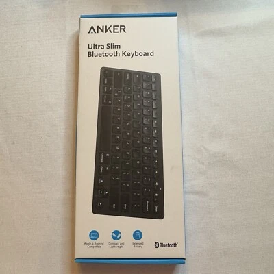 Anker Ultra Slim Bluetooth Keyboard New In Sealed Box - Image 1 of 4