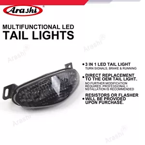 Señal de giro de luz trasera LED integrada para Kawasaki NINJA 650R 2009 2010/ER6 SM - Imagen 1 de 11