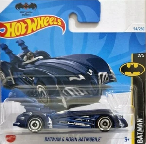 HOT WHEELS 2024 BATMAN & ROBIN BATMOBILE FREE BOXED SHIPPING - Picture 1 of 1