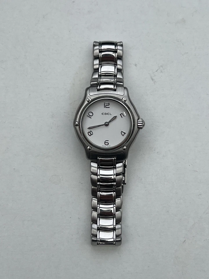 Ebel 1911 quartz Ladies Watch - Diamond Dial - 27mm - very good condition - Image 1 of 4