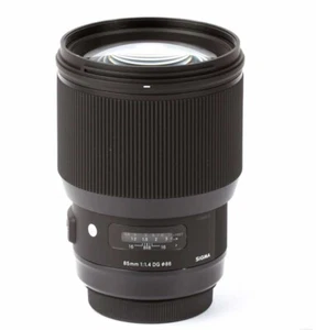 Sigma Art 85mm F/1.4 HSM DG Canon Fit Lens - Picture 1 of 6