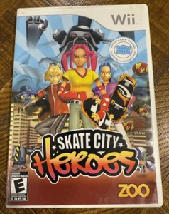 Skate City Heroes (Nintendo Wii, 2008) CIB **Compatibile balance board Wii** - Foto 1 di 3