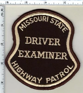 Highway Patrol Driver Examiner (Missouri) Shoulder Patch from the early 1980's - Picture 1 of 1