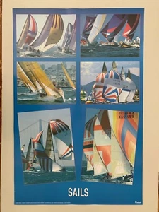 SAILING, RACE, AUTHENTIC 1994 POSTER - Picture 1 of 10