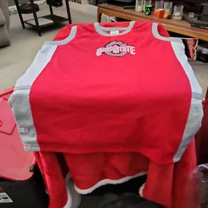OSU Boys LARGE Basketball Jersey Ohio State Buckeye’s Starter Sleeveless Uni Dry - Picture 1 of 1