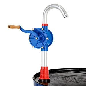 OMT Aluminum Rotary Barrel Pump Hand Crank Transfer Pump for 15-55 Gallon Drums - Picture 1 of 8
