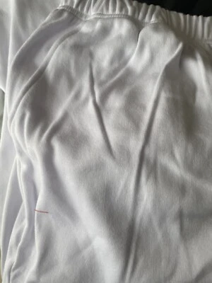 Pantalones elásticos blancos talla grande Roaman para mujer talla L 18/20 Petite Foto 1 de 4