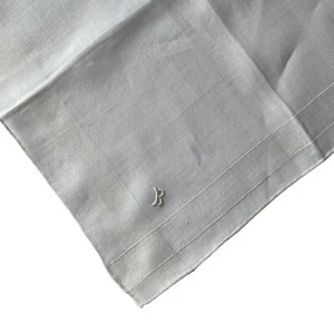 Handkerchief White Hankie Monogram B 10x9.75” - Picture 1 of 4