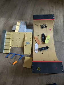 Tech Deck Fingerboard Ramps Stairs Quarter pipes Rails Building Parts - Picture 1 of 13