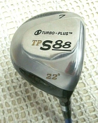 TURBO-PLUS TP S88 Fairway 7 Wood 41.5" RIGHT HAND ~ Regular Flex Graphite Shaft - Image 1 of 4