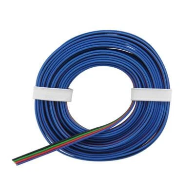 DONAU ELEKTRONIK GMBH Vierlingslitze Kabel Anschlusskabel 0,25 mm RGB LED Stripes Streifen