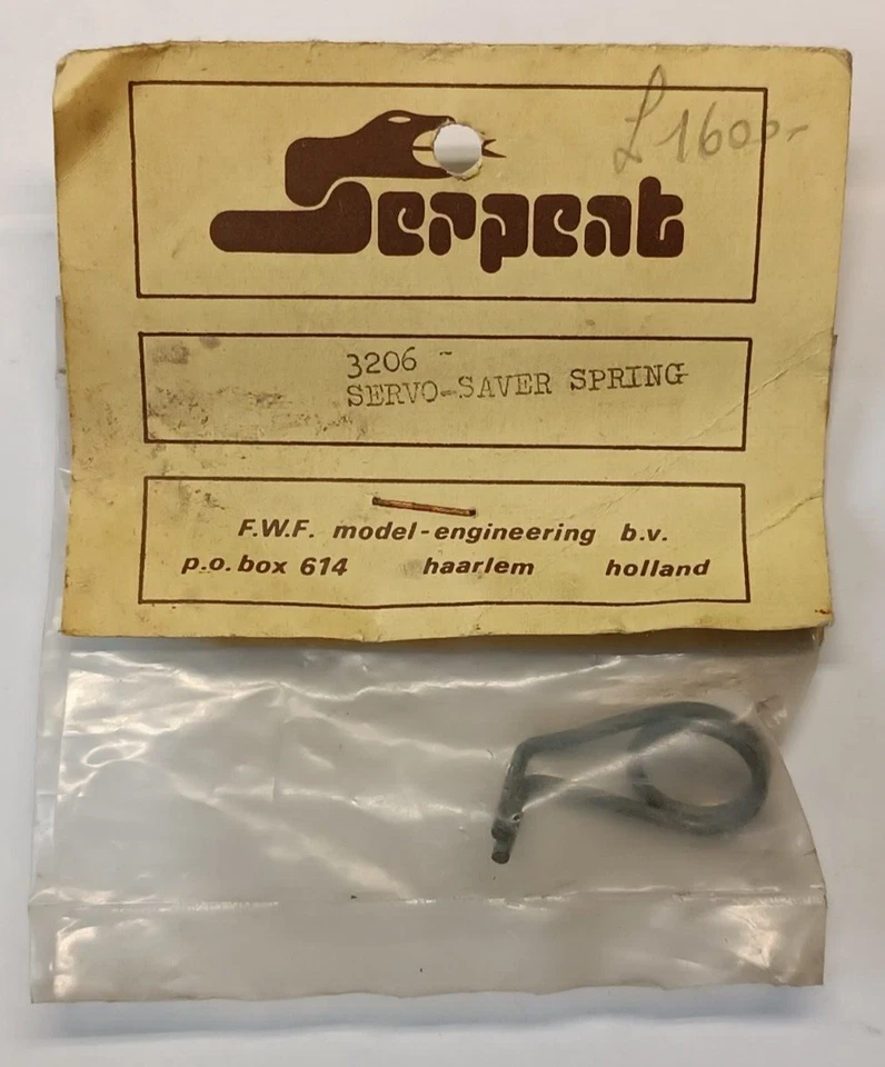 Serpent - Molla salva servo - Vintage RC 1/8 - cod. 3206 - Immagine 1 di 1