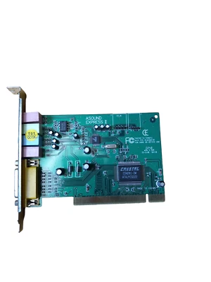 ASOUND EXPRESS II 2002 SR02120501831 PCI Audio Card - Image 1 of 4