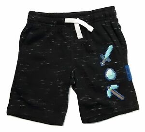 Boys Minecraft Knit Shorts