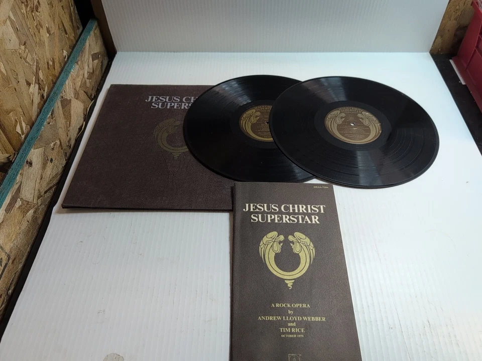 JESUS CHRIST SUPERSTAR Original Broadway Cast Recording (VINTAGE VINYL) W/ Book - Image 1 of 1