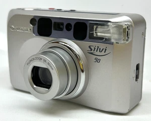 [OTTIME CONDIZIONI] FujiFilm Silvi 90 Silver Point & Shoot fotocamera pellicola 35 mm dal GIAPPONE - Foto 1 di 14