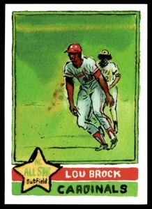2025 Topps Shoebox Treasures Lou Brock St. Louis Cardinals #99 - Picture 1 of 2