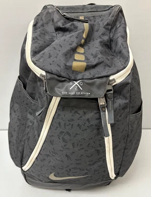 Mochila NIKE Hoops ELITE Quad Zip XL 16w x 11d x 20h Gris/Dorado Foto 1 de 4