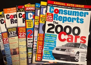CONSUMER REPORTS - 9 Auto Issues - 2000 to 2008 - Picture 1 of 10