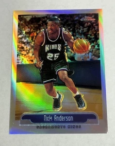 Tarjeta Topps 1999-2000 cromada Nick Anderson refractor #175 NBA Sacramento Kings - Imagen 1 de 14