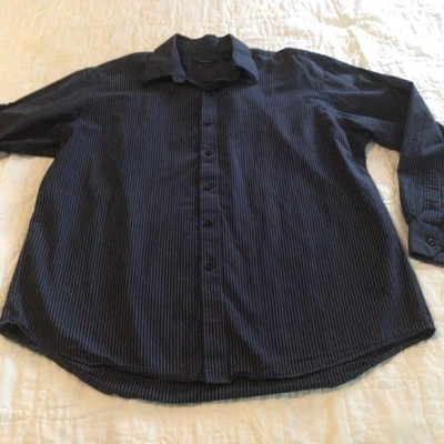 Van Heusen Studio Mens Shirt Size L( 16-16 1/2) Button Up Long Sleeve - Image 1 of 4