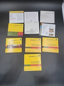 Rosetta Stone French Francais Levels 1, 2 & 3 Version With Cd And 3 Audio Cds. - Picture 1 of 3